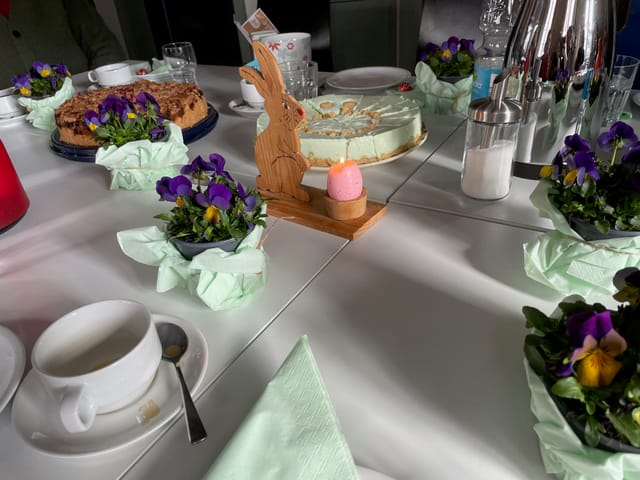 Frauenkaffee am Palmsonntag