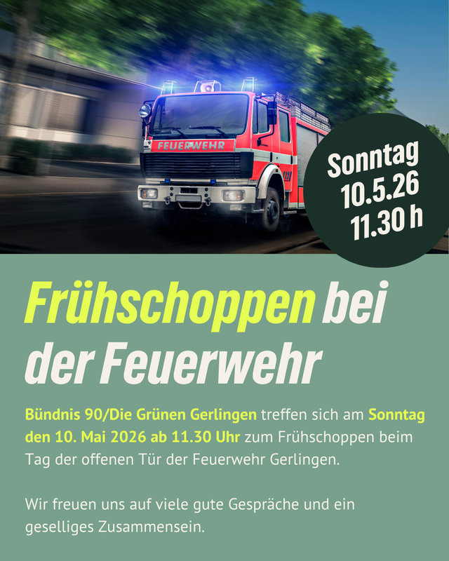 Frühschoppen bei der Feuerwehr