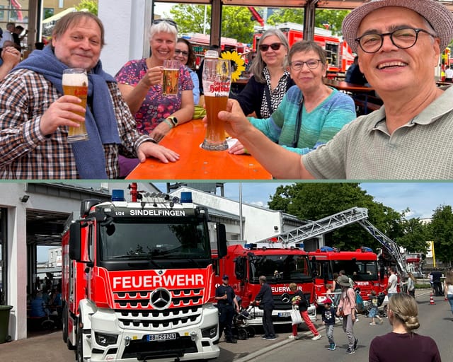 Frühschoppen bei unserer Feuerwehr