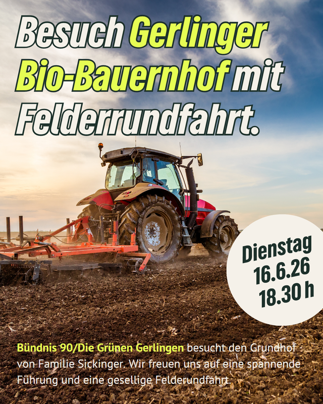 Besuch des Bio-Bauernhofs in Gerlingen