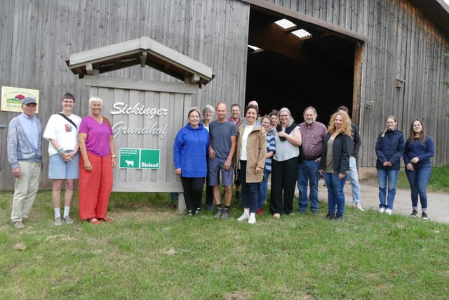 Ortsverband und MdB Sandra Detzer besuchen Bio-Bauernhof in Gerlingen