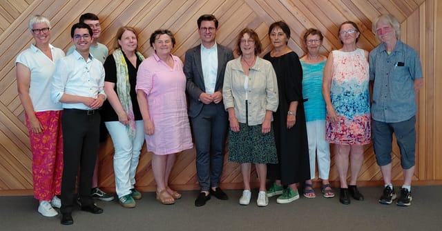 Grüne-Kreistagsfraktion zu Besuch in Gerlingen