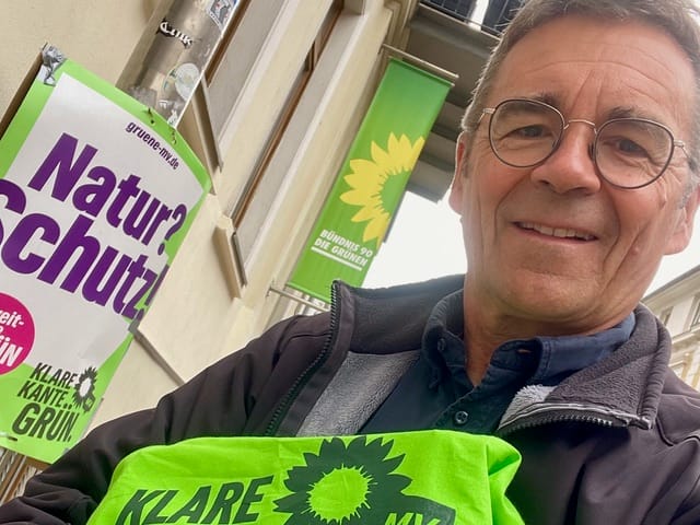 Als Wahlkampfhelfer in Mecklenburg-Vorpommern